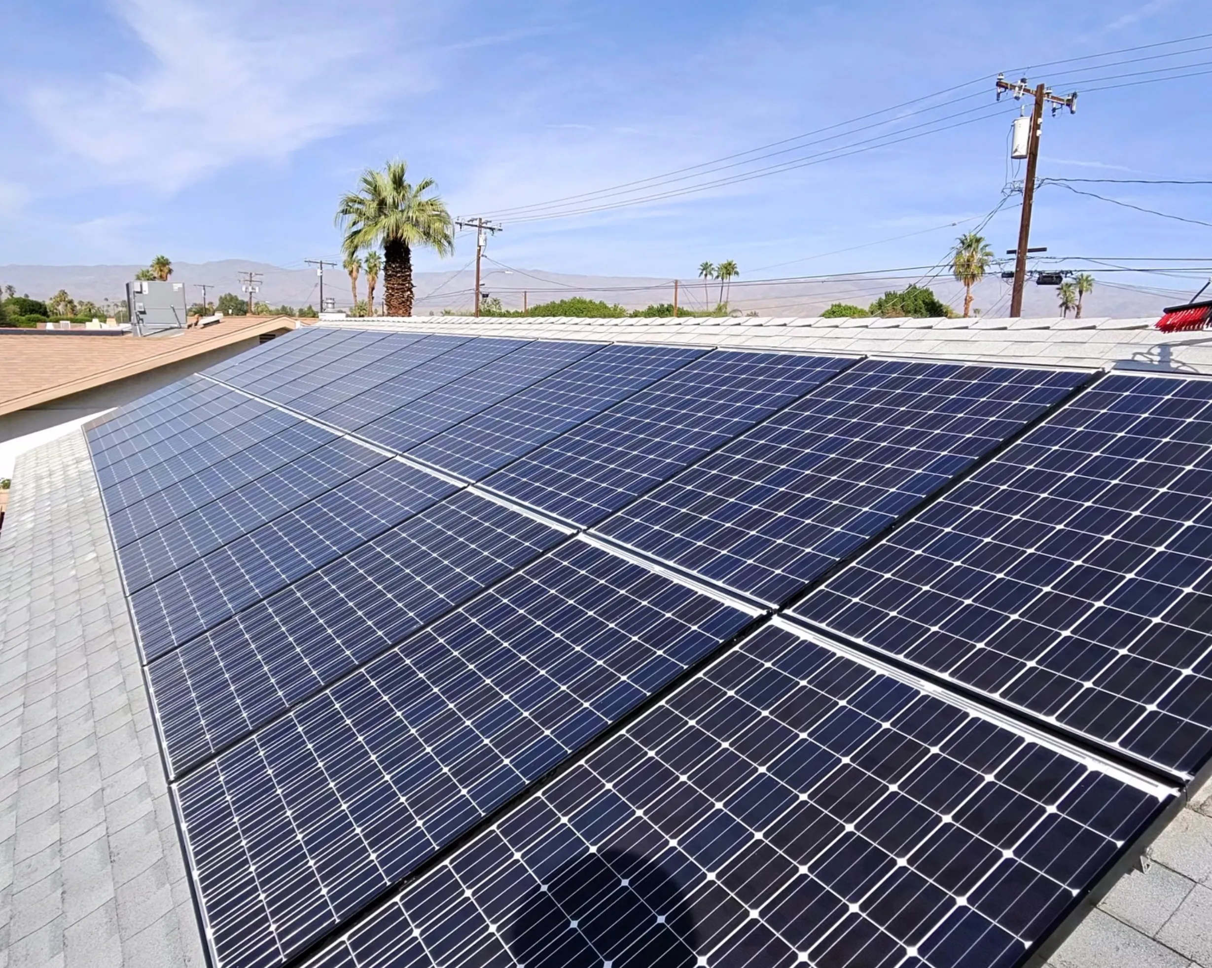 DIY solar panel cleaning
